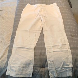 INC International Concepts Pants - Men’s White Linen Pants by INC INC International Concepts Pants - Men’s White Linen Pants by INC